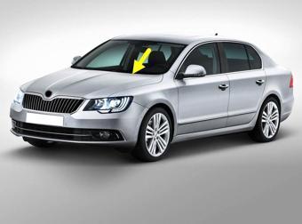 Skoda Superb 2 2014-2015 Ön Cam Sol Silecek Kolu 3T1955409A