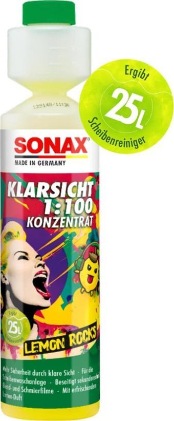 Sonax Konsantre Cam Suyu Limon 1:100  250 ML