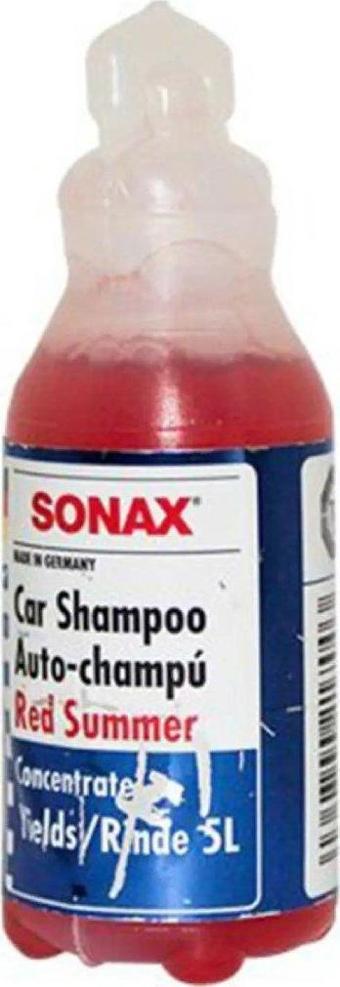 Sonax Konsantre Şampuan Kırmızı Yaz 25 ml