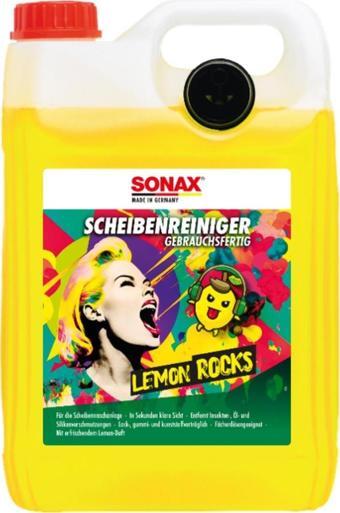 Sonax Kullanıma Hazır Cam Suyu ( Limon ) 5 L