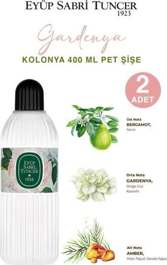 Eyüp Sabri Tuncer  Gardenya Kolonyası 400 ml X2