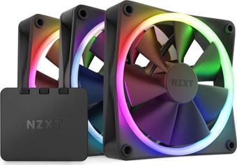 NZXT F120 RGB Siyah 120 mm Fan (3'lü Set) RF-R12TF-B1