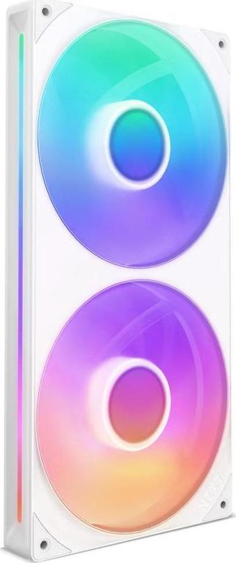 NZXT F280 RGB 2'li Beyaz 280 mm Fan RF-U28HF-W1