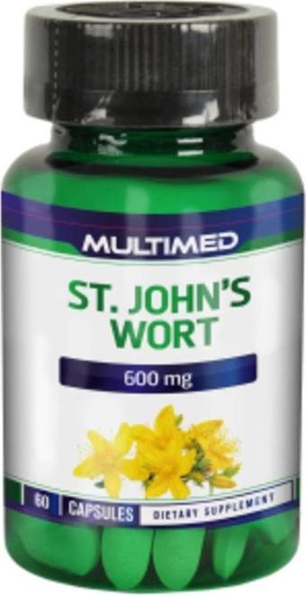 St. John's Wort Sarı Kantaron 60 Kapsül 600 Mg