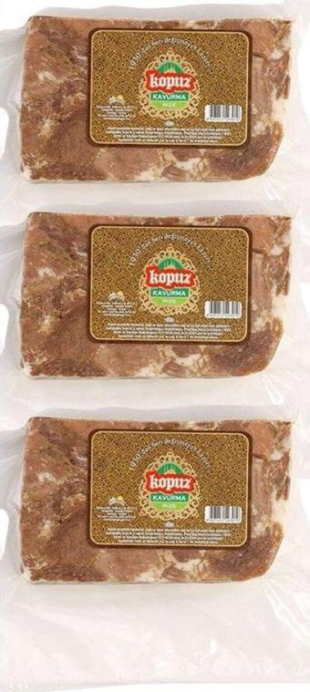 Kopuz Rize Kavurma 300gr 3'lü