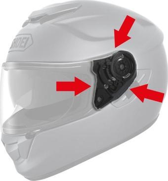 Shoei CNS-1 Vida Seti (GT-Air - GT-Air 2 - Hornet ADV) (TK)