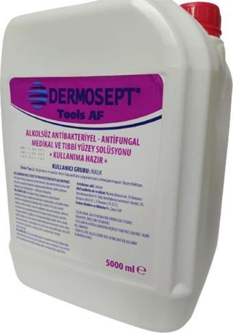 Dermosept Tools Af Alkolsüz  Yüzey Solüsyonu 5 Lt