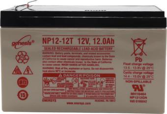 ENERSYS GENESİS NP12-12T 12V 12AH BAKIMSIZ KURU TİP AGM VRLA AKÜ