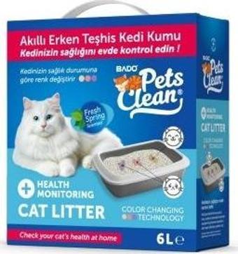 Pet's Clean Klinik Kedi Kumu 6Lt