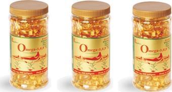 Sapphire Omega-3,6,9 Softgel 200 Yumuşak Kapsül 3 Kutu