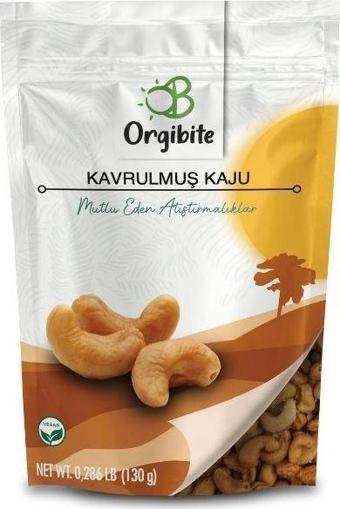 Orgibite Kavrulmuş Kaju 130 gr