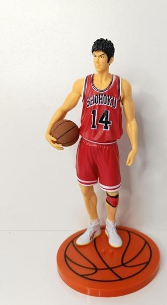 Basketbol Anime Slam Dunk Hisashi Mitsui Eylem Karakter Figür Oyuncak Biblo 21 cm