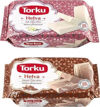 Torku Helva Kakaolu ve Sade 500 gr 2 li