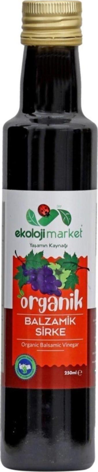 Ekoloji Market Organik Balzamik Sirke 250 Ml