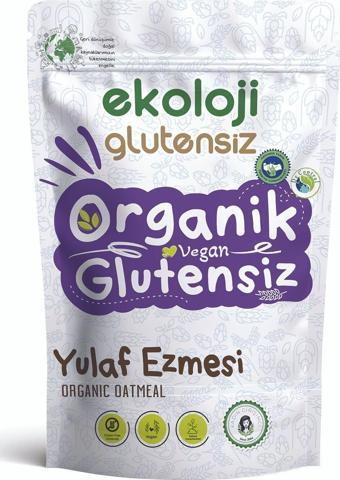 Ekoloji Market Organik Glutensiz Yulaf Ezmesi 300 Gr   Organic Gluten Free Oatmeal 300 Gr