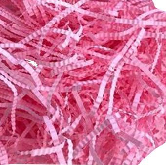 Hediye Zigzag Kırpık Kutu Dolgu Kağıdı 100 GR  Pembe