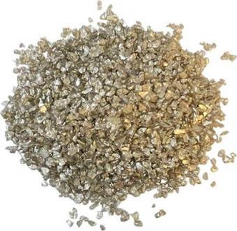 Dekoratif  Kırma Kırık Cam SEDEFLİ Renk Cam Kırığı (100 Gram)  Gold