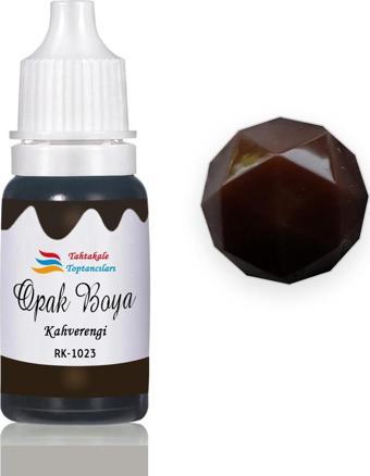 Epoksi Reçine Opak Boya Pigment Opak Epoksi Boyası 20 ML  Kahverengi - 1023