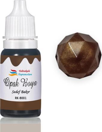 Epoksi Reçine Opak Boya Pigment Opak Epoksi Boyası 20 ML  Sedef Bakır - 8001