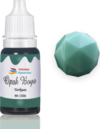 Epoksi Reçine Opak Boya Pigment Opak Epoksi Boyası 20 ML  Turkuaz - 1306