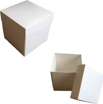 Komple Karton Kutu 10X10x10 (10 Adet )  Beyaz