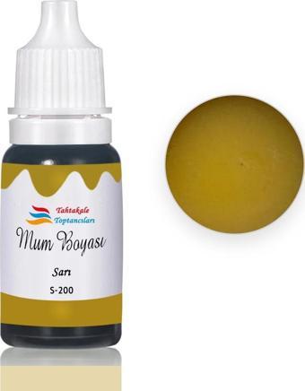 Mum Boyası Sıvı Pigment Boya 20 ML  Sarı - S200