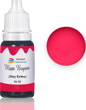 Mum Boyası Sıvı Pigment Boya 20 ML  Shiny Kırmızı - SH30