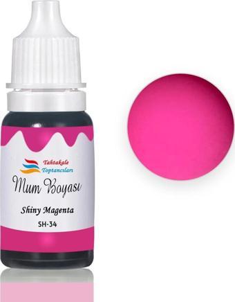 Mum Boyası Sıvı Pigment Boya 20 ML  Shiny Magenta - SH34