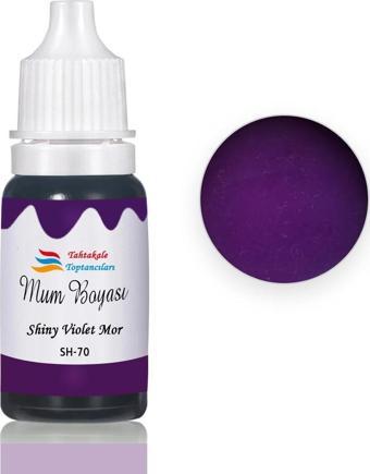 Mum Boyası Sıvı Pigment Boya 20 ML  Shiny Violet Mor - SH70