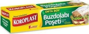 Koroplast Orta Boy Buzdolabı Poşeti 24x38cm (30 lu Paket)