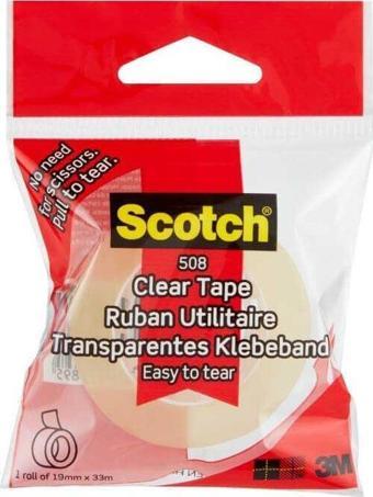 Scotch Tekli Poşet Bant 19x33m