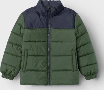 I13228720-KOMBU GREE Name It Nkmdublın Puffer Jacket &amp;Ccedil;ocuk Mont Yeşil