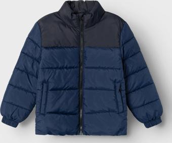 I13228720-NAVY BLAZE Name It Nkmdublın Puffer Jacket &amp;Ccedil;ocuk Mont Lacivert