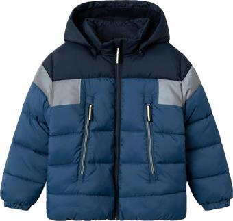 I13231327-DARK DENİM Name It Nkmmontel Puffer Jacket Ref &amp;Ccedil;ocuk Mont Lacivert