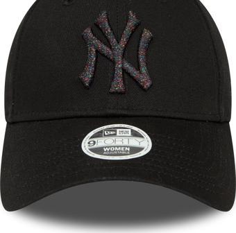 60435260-R New Era Wmns Metallıc Logo 9Forty Neyyan  Blkxmt Kadın Şapka Siyah