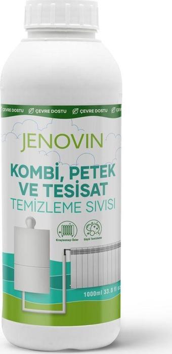 Jenovin Kombi Ve Petek Tesisat Temizleme Solüsyonu 1L Isıtma Sistemi Bakım Ürünleri