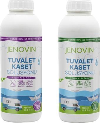 Jenovin Karavan Yat Tekne Tuvalet Wc Kaset Atık Kimyasalı Lavanta - Çam Kokulu 1L