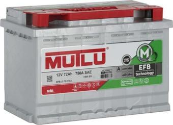 Mutlu 12 Volt 72 Amper EFB Start Stop ( Yüksek Kutup) 2024