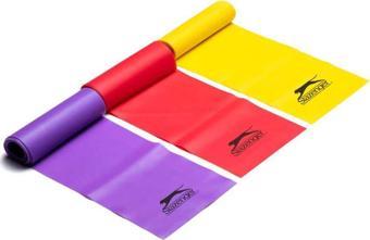 Slazenger Üçlü Açık Pilates Band Seti Unisex Pilates Aksesuarları