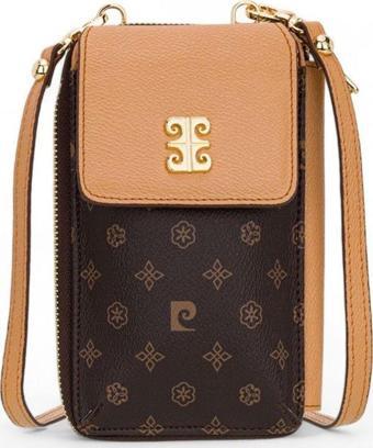 Pierre Cardin Monogram Kahve Kadın Çapraz Askılı Çanta 05Pc24Y513-Mn