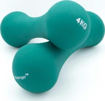 Slazenger Neopren Dambıl 4KG + 4KG Unisex Dambıllar Ve Ağırlık Setleri