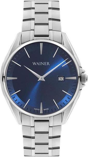 Wainer WA.11032-B Erkek Kol Saati , Swiss Made