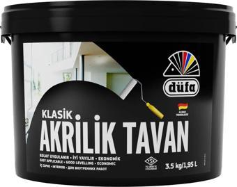 Düfa Akrilik Tavan Boyası Beyaz 3.5 kg