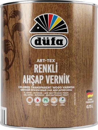 Düfa ART-TEX Renkli Ahşap Verniği 2910 Tütün 0.75 l