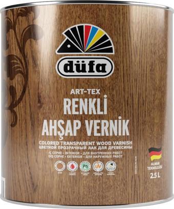 Düfa ART-TEX Renkli Ahşap Verniği 3650 Koyu Meşe 2.5 l