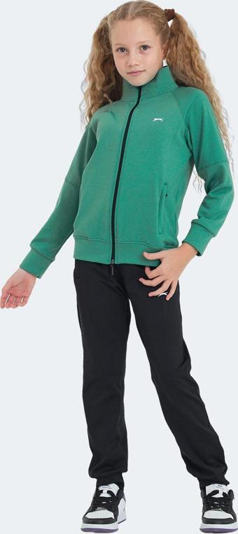 Slazenger NEXT Unisex Çocuk Eşofman Takımı Yeşil