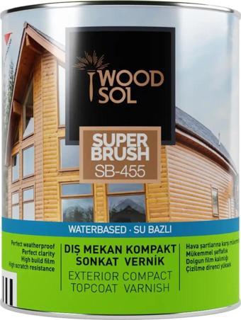 Woodsol Superbrush Sonkat İpek Mat Ahşap Vernik Şeffaf 0.75 l