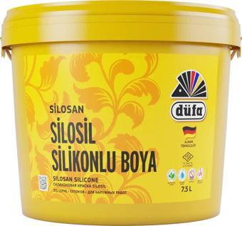 Düfa Silosil Silikonlu Dış Cephe Duvar Boyası 2963 Çikolata 7.5 l