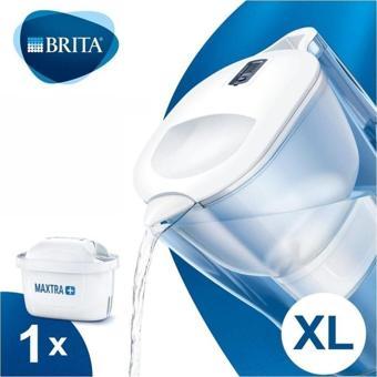 Brita Aluna Xl Maxtra Filtreli Su Arıtmalı 3.5 Lt. Akıllı Beyaz Sürahi