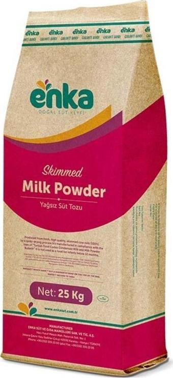 Enka Süt Tozu Yağsız Instant 25 Kg